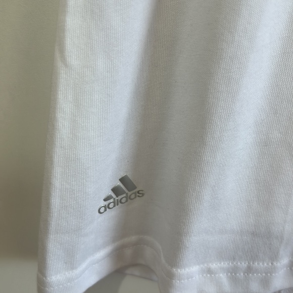 NWT ADIDAS WOMEN GOLF T SHIRT IN WHITE SIZE MEDIUM - Picture 7 of 8